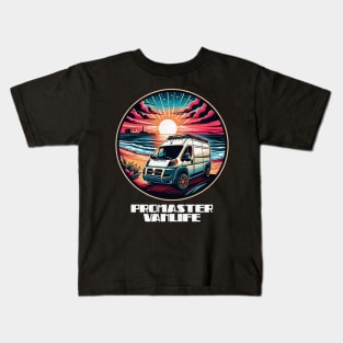 Dodge promaster vanlife Kids T-Shirt